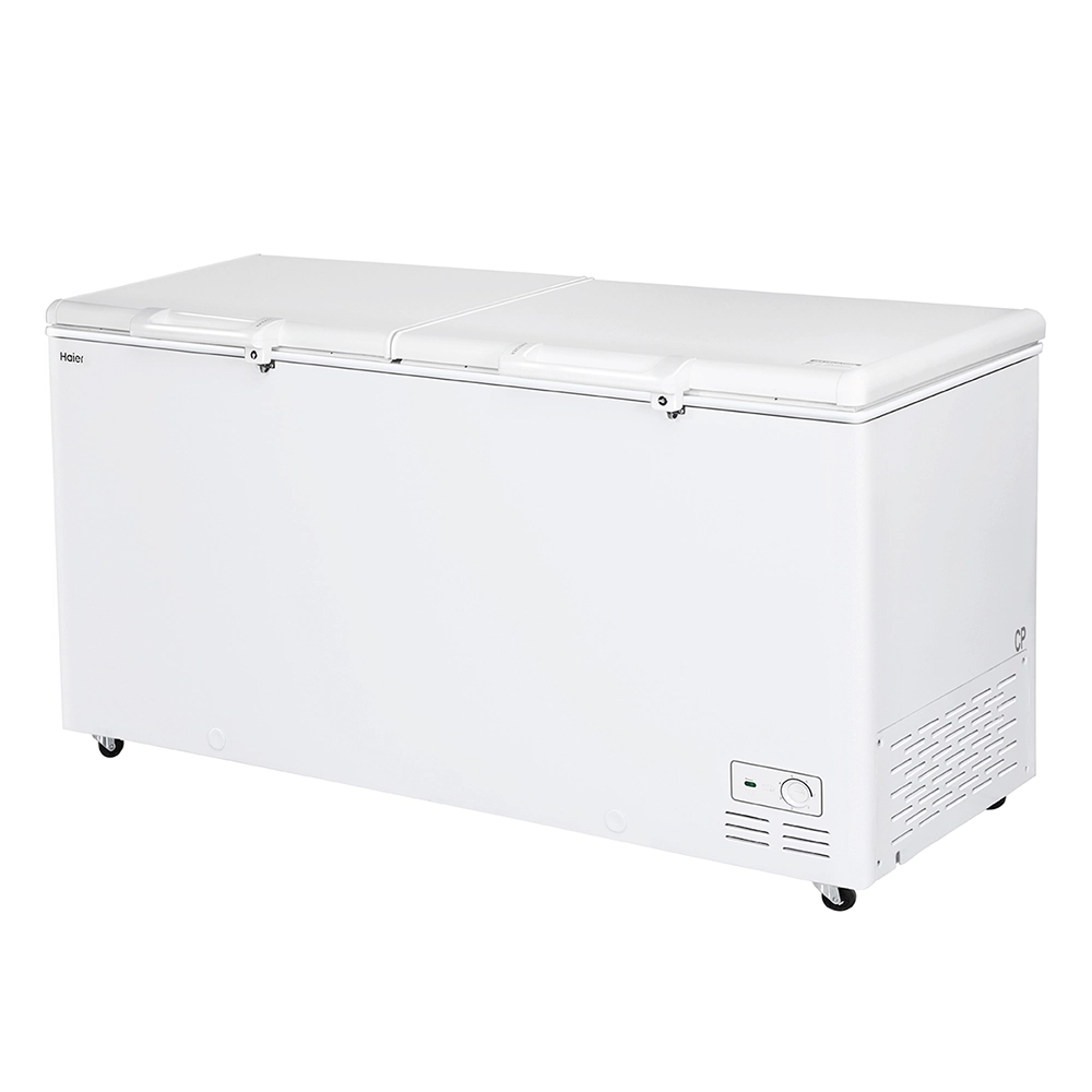 Haier 325 L Combo Chest Freezer with Two Separate Compartments 